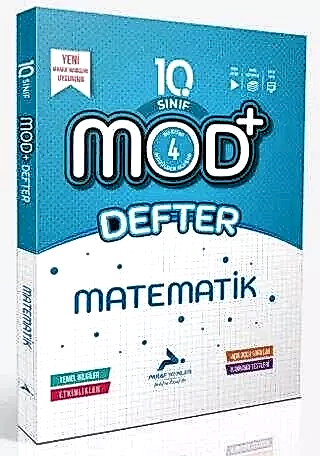 PARAF 10. Sınıf Matematik MOD konu Anlatım Defteri 2025-26 YENİ MÜFREDAT