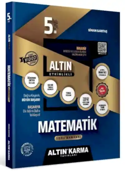 Altın Karma 5.Sınıf Matematik Altın Etkinlikli Kazanım SB 2025-26