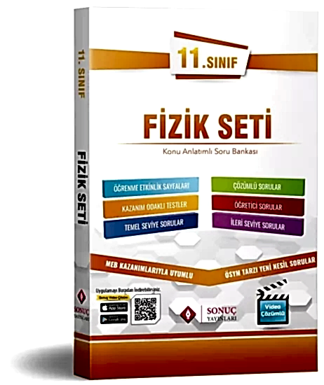 Sonuç Yayınları 11.Sınıf Fizik Modüler Set 2024 - 2025