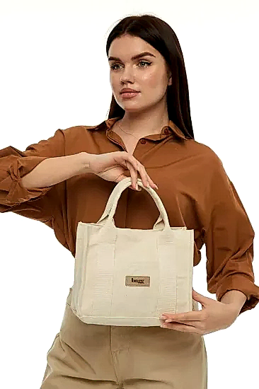 Bagg Kanvas Tote Çanta | 25x20x10
