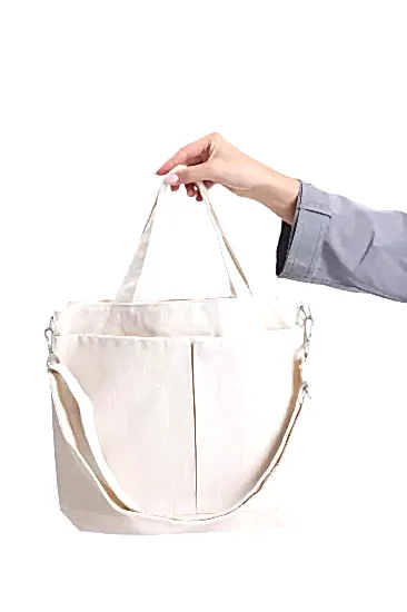 Bagg Çapraz Kanvas Çanta Pl