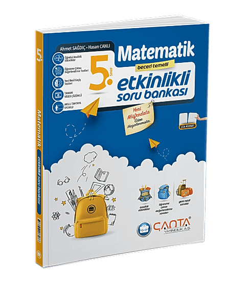 ÇANTA 5. Sınıf Matematik  Etkinlikli Kazanım Soru Bankası