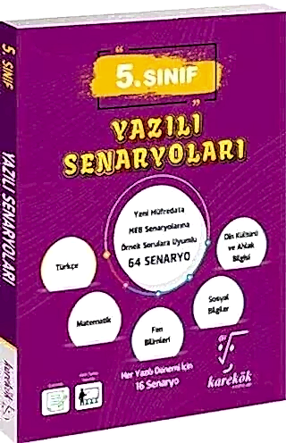 Karekök 5. Sınıf Yazılı Senaryoları 2026