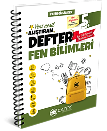 ÇANTA 5. Sınıf Fen Bilimleri Alıştıran Defter