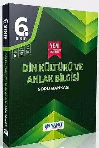 YANIT 6. Sınıf Din Kültürü ve Ahlak Bilgisi Soru Bankası 2025-26 YENİ MÜFREDAT