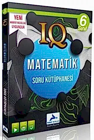 PARAF 6. Sınıf IQ Matematik Soru Kütüphanesi 2025-26 YENİ MÜFREDAT