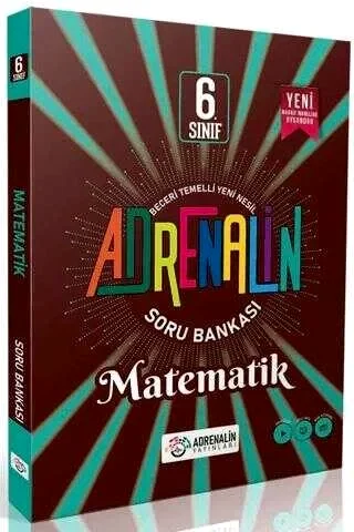 Adrenalin 6.Sınıf Matematik Adrenalin Soru Bankası 2025-26 YENİ MÜFREDAT