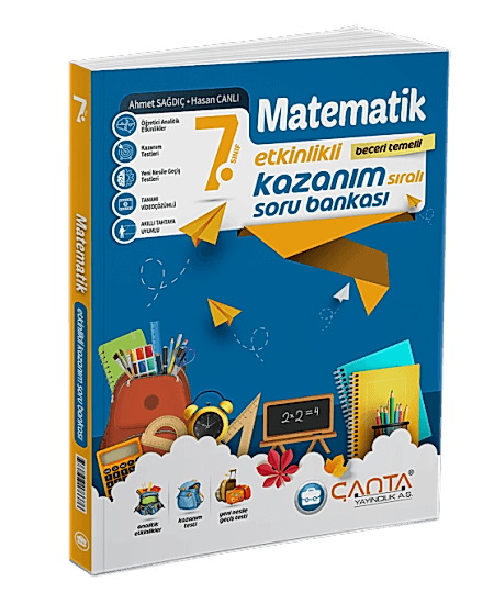 ÇANTA 7. Sınıf Matematik Etkinlikli Kazanım Soru Bankası
