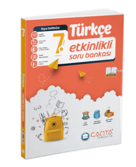 ÇANTA 7. Sınıf Türkçe Etkinlikli Kazanım Soru Bankası