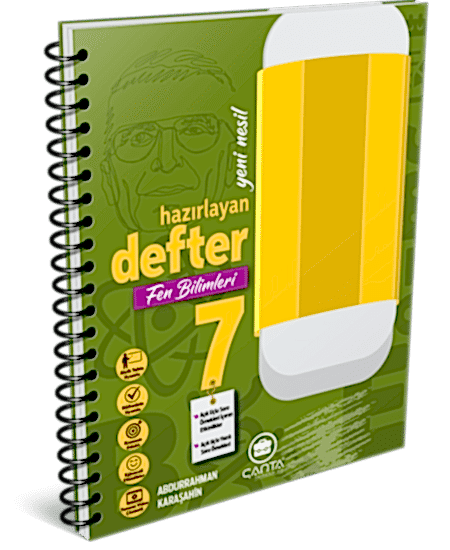ÇANTA 7. Sınıf Fen Bilimleri Hazırlayan Defter