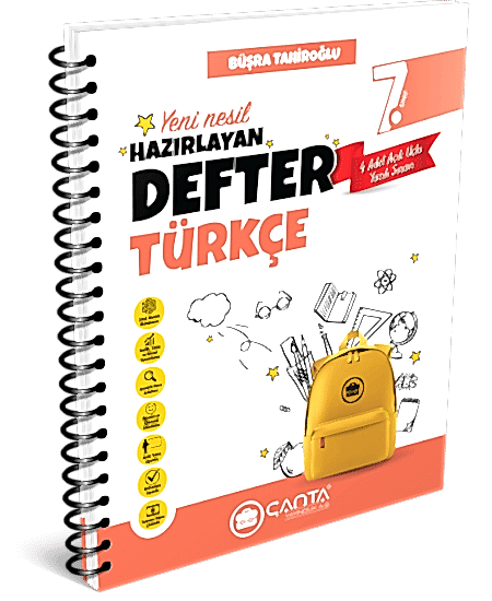 ÇANTA 7. Sınıf Türkçe Hazırlayan Defter