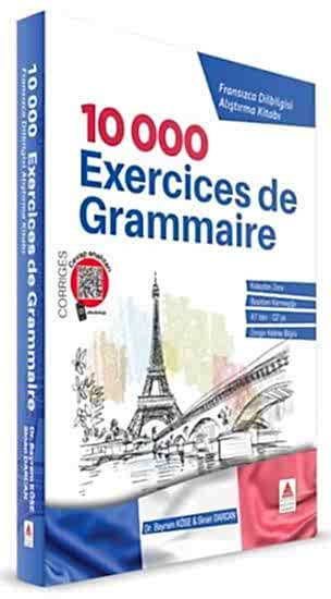 10 000 Exercices de Grammaire Fransızca Dilbilgisi Alıştırma Kitabı