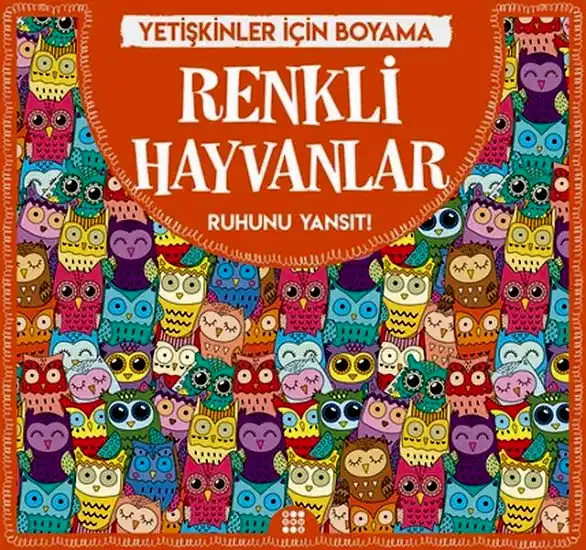 &nbsp;Renkli&nbsp;Hayvanlar&nbsp;-&nbsp;Yetişkinlerİçin&nbsp;Boyama