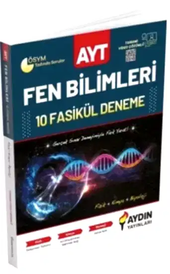 Aydın AYT Fen Bilimleri 10 Deneme