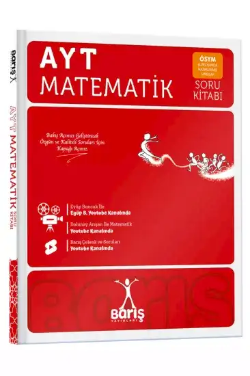 KR AKADEMİ Barış Yayınları AYT Matematik Soru Bankası