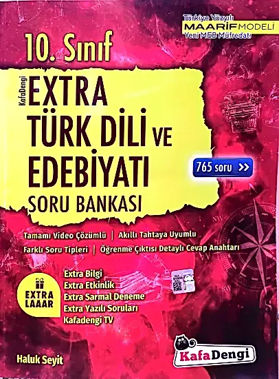 Kafa Dengi 10.Sınıf Extra Türk Dili ve Edebiyatı Soru Bankası 2025-26 YENİ MÜFREDAT
