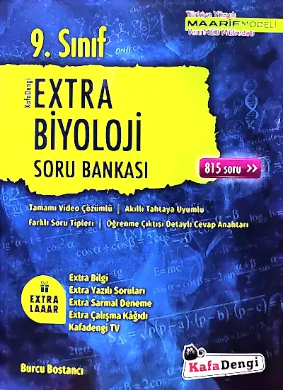 Kafa Dengi 9.Sınıf Extra Biyoloji Soru Bankası 2025-26 YENİ