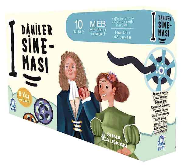 Mavi Kirpi Yayınları Mavi Kirpi Dahiler Sineması 8 Yaş ve Üzeri ( 10 Kitap ) - Suna Çalışkan