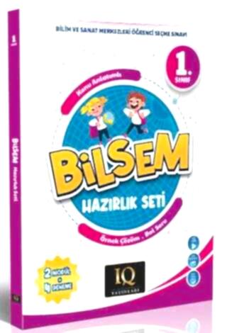 IQ Yayınları 1. Sınıf Bilsem Hazırlık Seti **YENİ** 2025