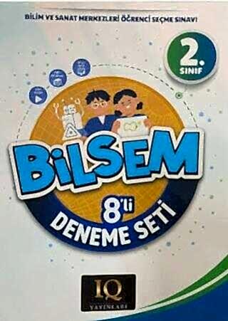 IQ Yayınları 2. Sınıf Bilsem 8`li Deneme Seti **YENİ** 2025
