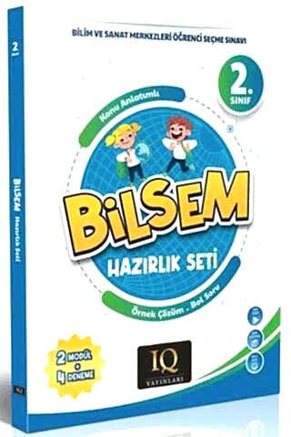 IQ Yayınları 2. Sınıf Bilsem Hazırlık Seti **YENİ** 2025