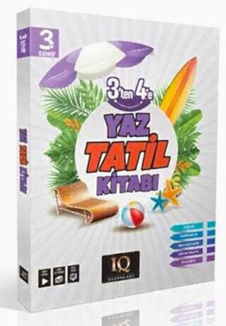 IQ Yayınları  3. Sınıf Yaz Tatil Kitabı **YENİ**2025
