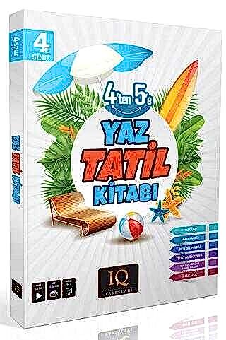 IQ Yayınları  4. Sınıf Yaz Tatil Kitabı **YENİ**2025