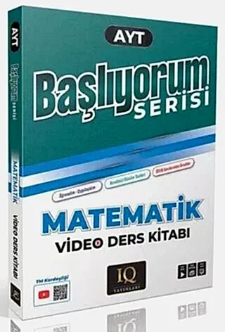 IQ AYT Matematik Soru Bankası - Başlıyorum Serisi