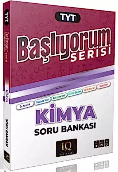 IQ Yayınları TYT Kimya Başlıyorum Serisi Soru Bankası