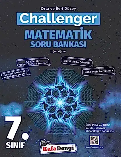 Kafa Dengi 7.Sınıf Challenger Matematik Soru Bankası 