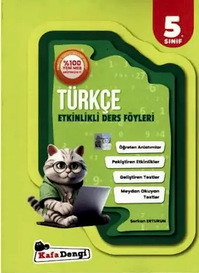 Kafa Dengi 5. Sınıf Türkçe Etkinlikli Ders Föyleri 2025-26 YENİ