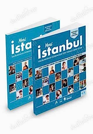 Yeni İstanbul C1  Yabancılar İçin Türkçe Ders kitabı +Çalışma Kitabı 