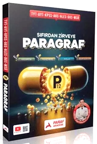 PARAF AKADEMİ P12 Sıfırdan Zirveye Paragraf Soru Bankası