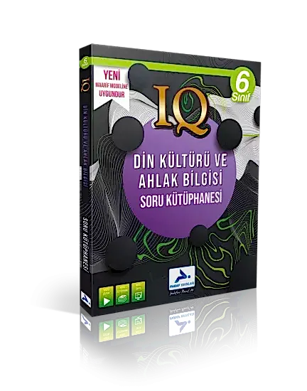 Paraf 6. Sınıf IQ Din Kültürü ve Ahlak Bilgisi Soru Kütüphanesi 2025-26 yeni müfredat
