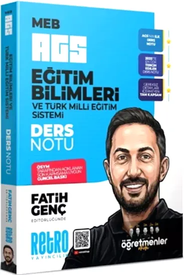 RETRO 2026&nbsp;AGS&nbsp;TÜRK&nbsp;MİLLİ&nbsp;EĞT.SİS.&nbsp;VE&nbsp;EĞT.BİL.DERS&nbsp;NOTU