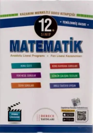 DERECE DERECE 11.SINIF MATEMATİK SET