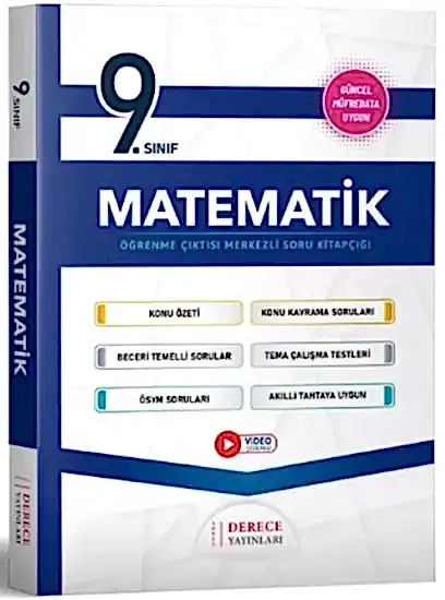 DERECE DERECE 9.SINIF MATEMATİK SET