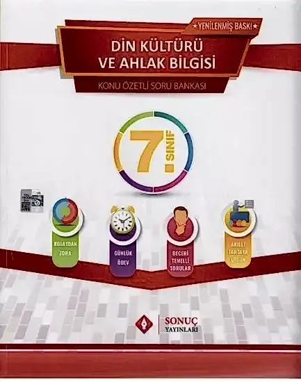 SONUÇ 7.SINIF DİN KÜLTÜRÜ VE AHLAK BİLGİSİ SORU BANKASI