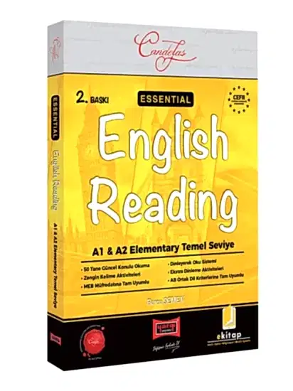 Yargı Yayınları Essential English Reading A1 A2 Elementary Temel Seviye
